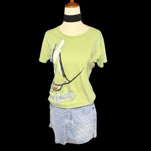 Vintage Y2K Wicked‎ Elphaba Musical Tee Size XL